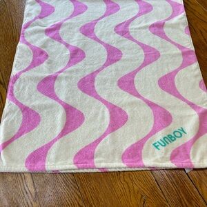 Funboy Poolside Leisure Club beach towel. Approximately 68x30”. Great condition